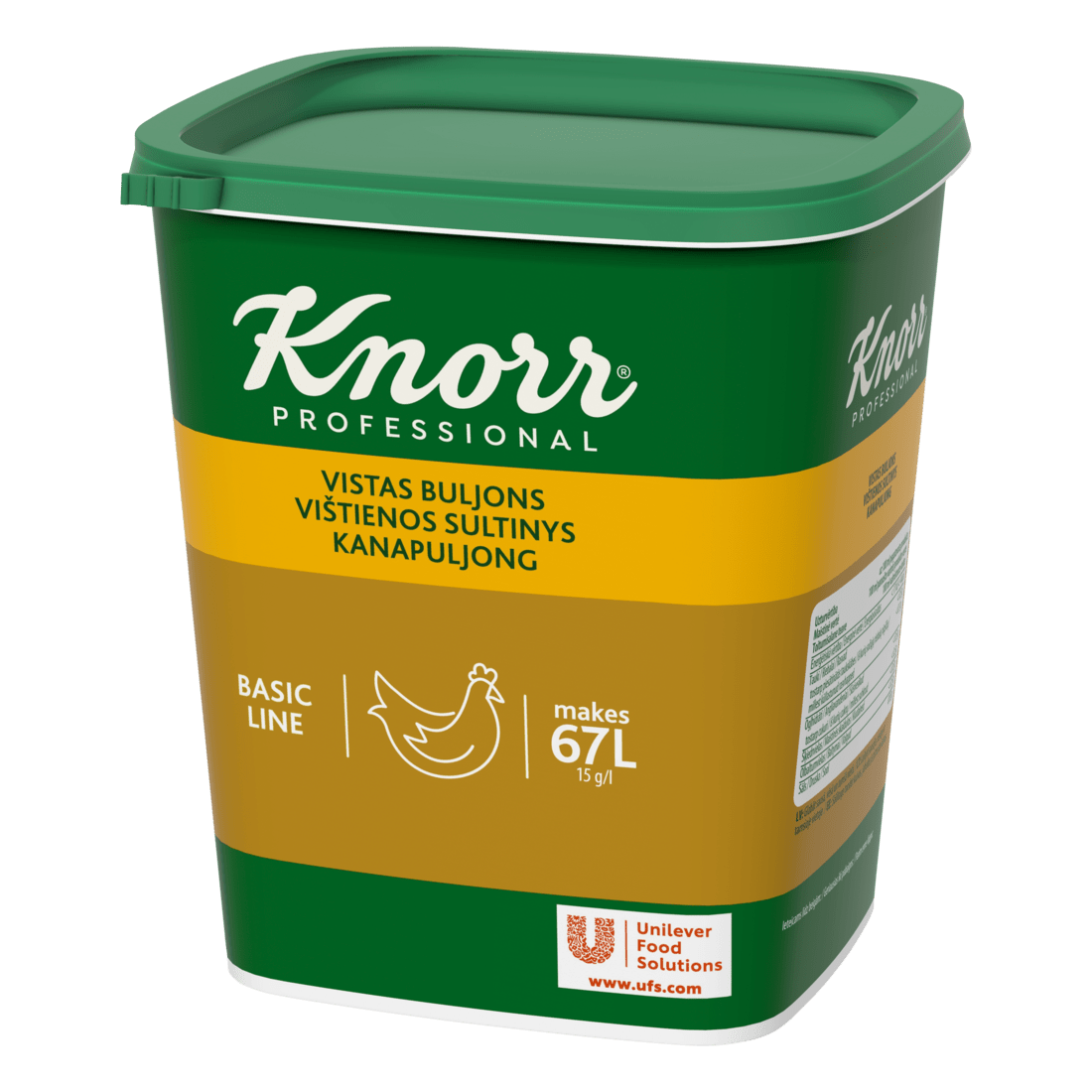 Knorr 1-2-3 Vistas buljona bāze 1 kg - 